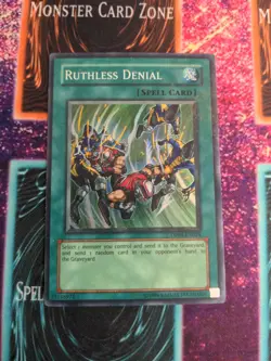 Yu-Gi-Oh! Ruthless Denial DP04-EN024 Unlimited Super Rare MP - Image 1