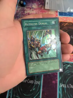 Yu-Gi-Oh! Ruthless Denial DP04-EN024 Unlimited Super Rare MP - Image 5