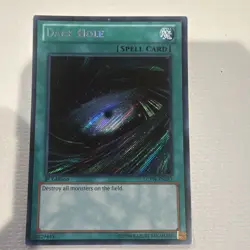 Yu-Gi-Oh! Dark Hole Spell-Normal Holo 1st Edition LCYW-EN053 Konami - Image 1