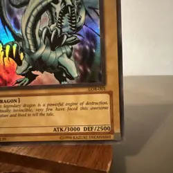 Blue-Eyes White Dragon - LOB-001 - Ultra Rare - Unlimited - Image 5
