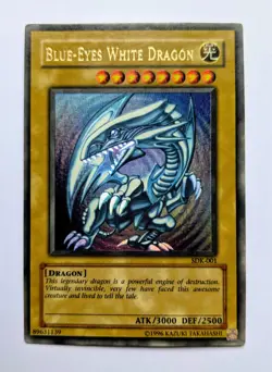 Yugioh Starter Deck Kaiba Blue-Eyes White Dragon SDK-001 LP+ LP NM- NM Near Mint - Image 1