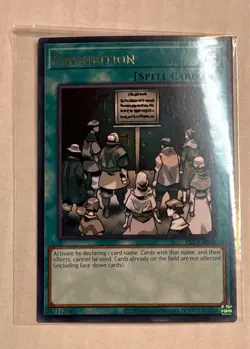 Prohibition PSV-EN039 Pharaoh's Servant Common NM Yu-Gi-Oh - Image 1