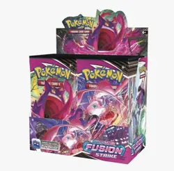 x1 Pokemon TCG: Sword & Shield - Fusion Strike Booster Box - Factory Sealed - Image 1