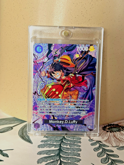 ONE PIECE OP-15 Adventure On KAMI’S Island ST26-005 SP Monkey D. Luffy ENGLISH - Image 1