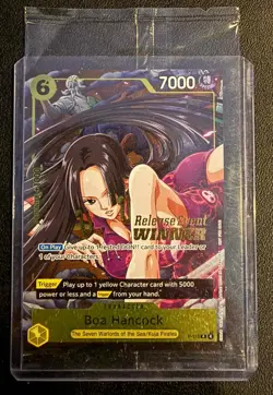 Boa Hancock Release Event Winner One Piece Sealed - Image 2