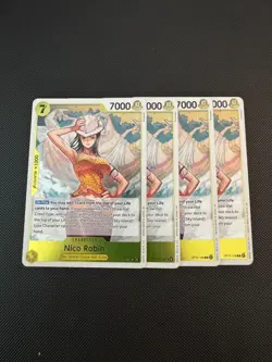 Nico Robin - OP15-109 Rare x4 Playset | Kami's Island ONE PIECE TCG English - Image 1