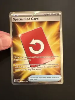 Pokemon TCG Chaos Rising Full Art Trainer - Special Red Card 113/086 Mint - Image 2