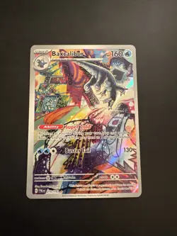 Pokemon TCG Baxcalibur Illustration Rare Card 210/193 Sv02: Paldea Evolved NM - Image 1