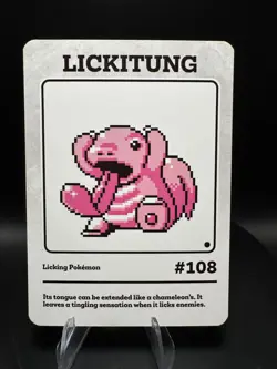 Pokemon Lickitung Set of 6 - Lickitung #107 Peru/NON-TCG Cards & Stickers - Image 2