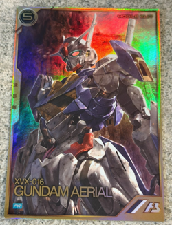 Gundam Arsenal Base PR-051 Gundam Aerial Promo Card Foil TCG Japanese Bandai - Image 1