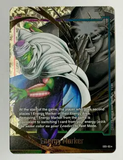Piccolo Energy Marker E03-03 Tournament Gold Promo Dragon Ball Card English - Image 1