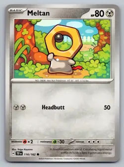 Pokemon TCG SV05: Temporal Forces Meltan 116/162 - Image 1