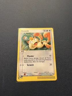 Meowth (Cosmos Holo) Nintendo Black Star Promos 013 Pokemon Card NM - Image 1