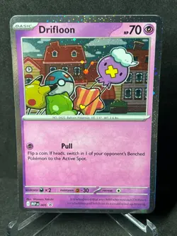 Pokemon Drifloon 005 Mega Evolution Black Star Promo Near Mint - Image 1