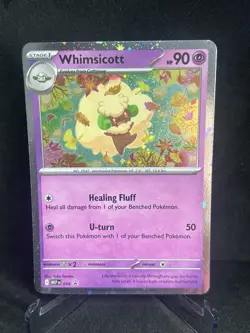 Pokemon Whimsicott 019 Black Star Promo Near Mint - Image 1