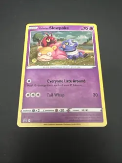 Pokemon Galarian Slowpoke SWSH126 Sword & Shield Promo Holo Basic 70HP EN - Image 1