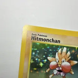 Pokemon TCG Hitmonchan Base Set Holo Rare 7/102 70 HP 1999 English WOTC - Image 4