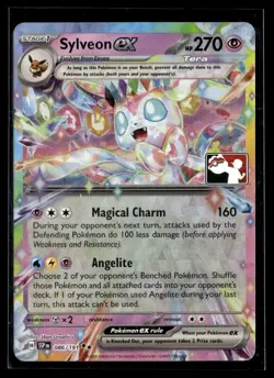 2025 Scarlet & Violet Series - Prize Pack Holo Sylveon Ex Double Rare #86 - Image 1