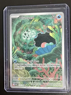 Pokemon TCG | Clamperl 195/182 Illustration Rare Destined Rivals NM - Image 1