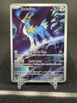 2023 | Pokemon Black Bolt | Cobalion Illustration Rare | 144/068 - Image 1