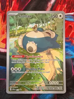 Pokemon 151 Snorlax Pokemon Promo Sealed NM - Image 1