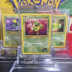 Wizards Pokemon TCG Gym Heroes Erika's Victreebel/Bellsprout/Weepinbell Lot 3 - Image 1