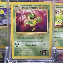 Wizards Pokemon TCG Gym Heroes Erika's Victreebel/Bellsprout/Weepinbell Lot 3 - Image 2