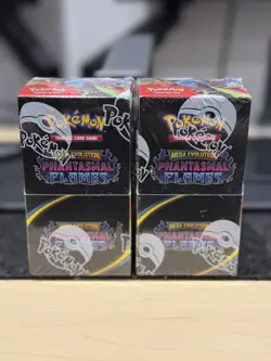 Pokemon TCG | 2 x Phantasmal Flames Half Booster Boxes | Sealed - Image 1