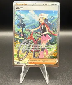 The Pokemon Company Dawn 129/094 Me02 Phantasmal Flames SAR Holo EN 2023 - Image 1