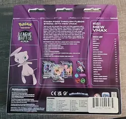 Pokemon: TCG Mew VMAX League Battle Deck , New Sealed - Image 3