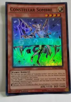YUGIOH CONSTELLAS SOMBRE MP14-EN060 1 ST. ED. SUPER LIGHT PLAYED - Image 1