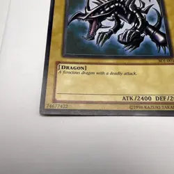 Red-Eyes B. Dragon SDJ-001 Ultra Rare Unlimited NM T4532 - Image 2