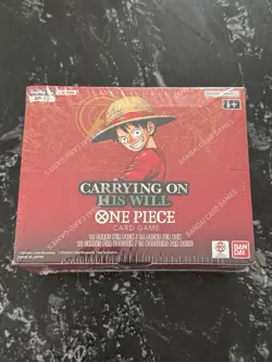 One Piece TCG OP-13 Carrying on his Will BOOSTER BOX Sealed English For Asia - Image 1