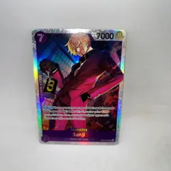 Sanji (065) OP09-065 Super Rare Emperors in the New World One Piece Foil NM - Image 1