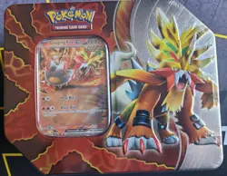 Pokemon Paradox Destinies Tins (Set of 4) (NEW/SEALED) - Image 3