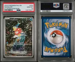 2023 POKEMON PAL EN-PALDEA EVOLVED ILLUSTRATION RARE #203 MAGIKARP PSA 10 - Image 2