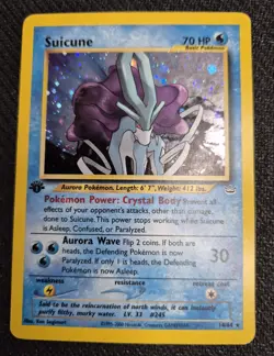 Pokemon Suicune Holo Neo Revelation 1st Edition English Psa No Reserve - Image 1