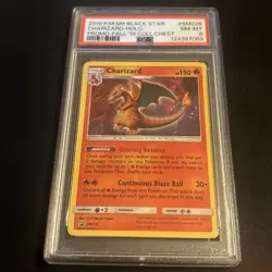 Pokemon Charizard Holo SM226 Fall Collector's Chest PSA 8 NM/Mint - Image 2