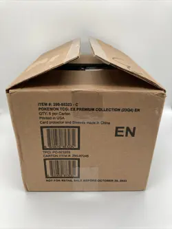 Charizard EX Premium Collection Case (6 Boxes) Pokemon DOUBLE BOXED - Image 2