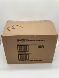 Charizard EX Premium Collection Case (6 Boxes) Pokemon DOUBLE BOXED - Image 3