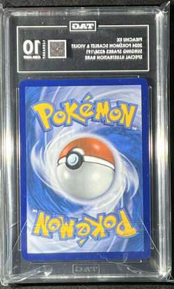 Pokemon Pikachu ex Surging Sparks Special Illustration Rare #238 TAG 10 Gem Mint - Image 2