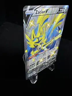 Pokemon Zacian V Promo Full Art Holo SWSH292 Basic 220HP Sword & Shield - Image 2