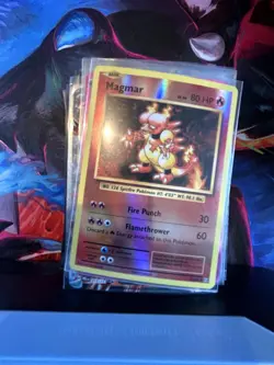 Magmar 20/108 Uncommon Evolutions Pokemon Reverse Holo Near Mint - Image 1