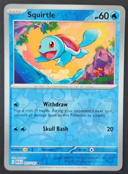 Charmander Squirtle Bulbasaur Reverse Holo Pokemon TCG Scarlet Violet 151 MEW EN - Image 5