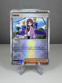 Lacey 114/131 Poke Ball S&V Prismatic Evolutions Pokemon (English) - Image 1
