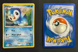 POKEMON UNGRADED PIPLUP DP03 HOLO P DIAMOND AND PEARL PROMOS LP - Image 1