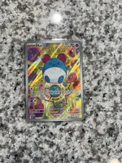 Pokemon TCG Marill 232/217 Illustration Rare Ascended English Near Mint - Image 1