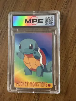 1999 Pocket Monster Prism Dragonite Vending Machine Sticker Squirtle #1132/1138 - Image 4