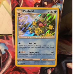Pokemon Politoed 25/145 SM Guardians Rising Holo Rare Holo 130 HP English - Image 1