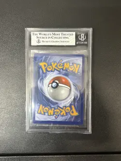 2016 Pokemon Glaceon EX #20 XY Fates Collide BGS 5.5 Beckett Holo - Image 2